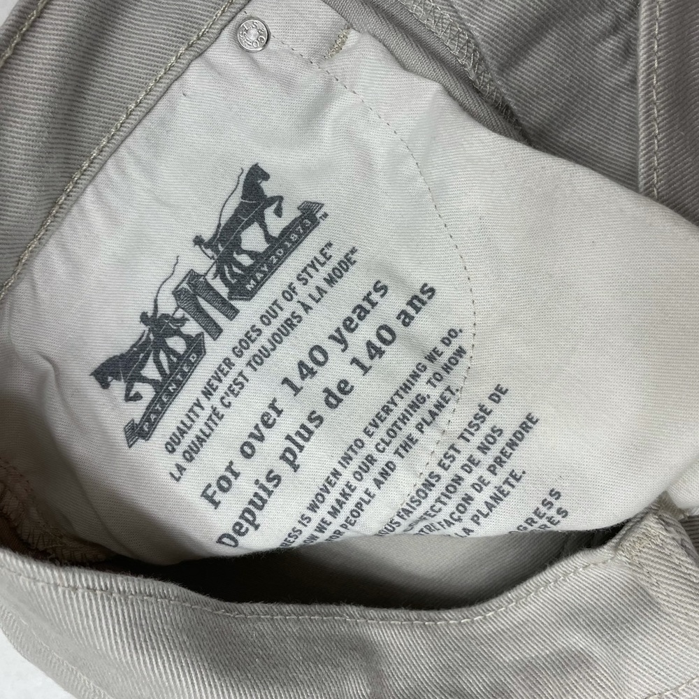 LEVIS, Denim, Grey, Size 36W X 32L - Picture 6 of 9